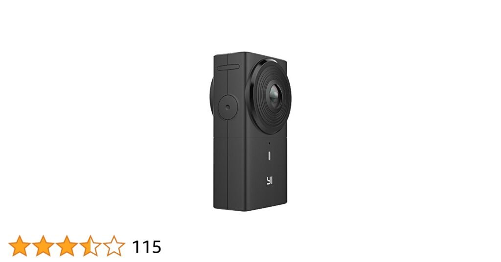 8. Drones with 360 Degree Camera: YI 360 VR Camera
